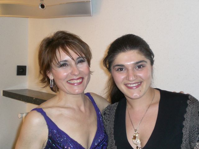 Anna Kasyan with Maria Bayo