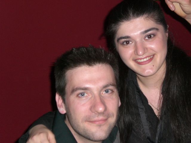 Anna Kasyan with Nicolas Courjal