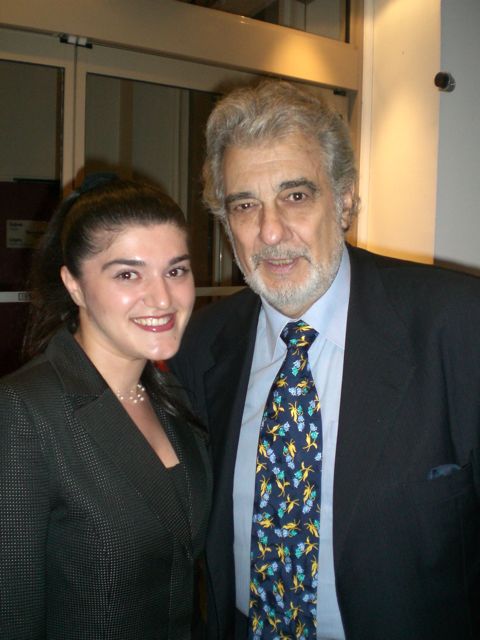 Anna and Placido Domingo