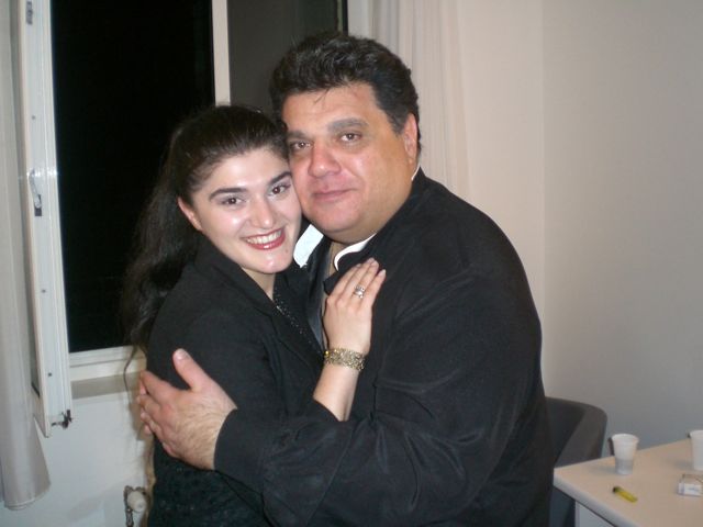 Anna Kasyan with Badri Maisuradze